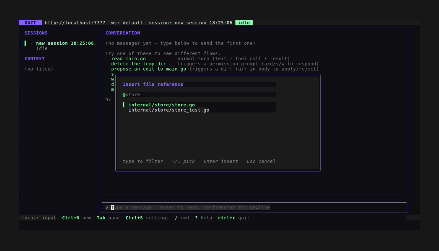 Generated artifacts & image previews